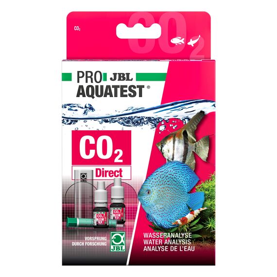 JBL Wassertest-Set, Für Süßwasser-Aquarien, ProAquaTest CO2 Direct