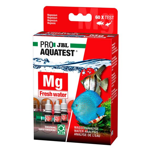 JBL Wassertest-Set, Für Süßwasser-Aquarien, ProAquaTest Mg Magnesium Fresh Water