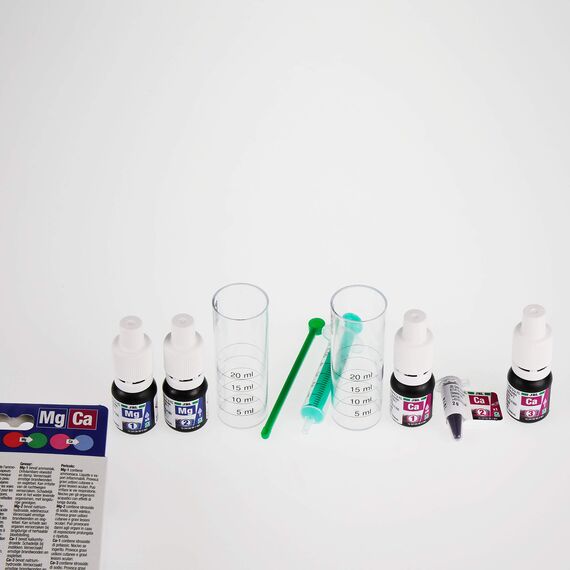 : JBL Wassertest-Set, Für Meerwasser-Aquarien, ProAquaTest Mg-Ca Magnesium-Calcium, 6x10ml, 1x2g (1er Pack)
