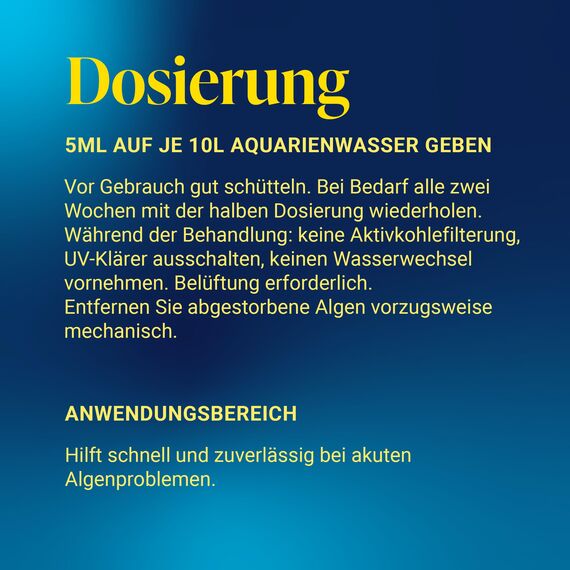 Tetra AlguMin - bekämpft schnell alle Arten von Algen im Aqarium und verhindert effektiv die Neubildung, 500 ml Flasche