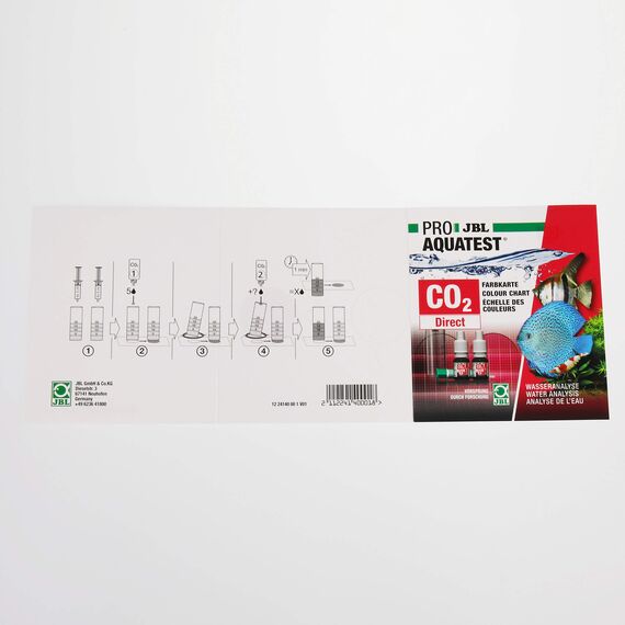 JBL Wassertest-Set, Für Süßwasser-Aquarien, ProAquaTest CO2 Direct