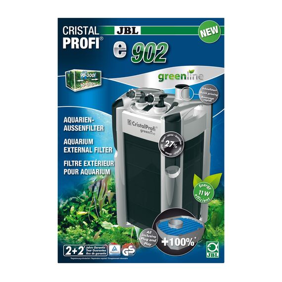 JBL CristalProfi e902 greenline Außenfilter für Aquarien