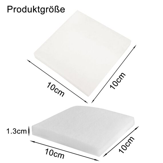 GERUI 42 stück Polyester Filterschwamm Passend für Juwel Compact/für BioFlow 3.0 / M, für 3.0 Filters/M Kompatibel Filterschwamm
