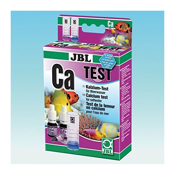 JBL Schnelltest zur Bestimmung des Kalziumgehalts in Meerwasser Aquarien, Calcium Test, 25400