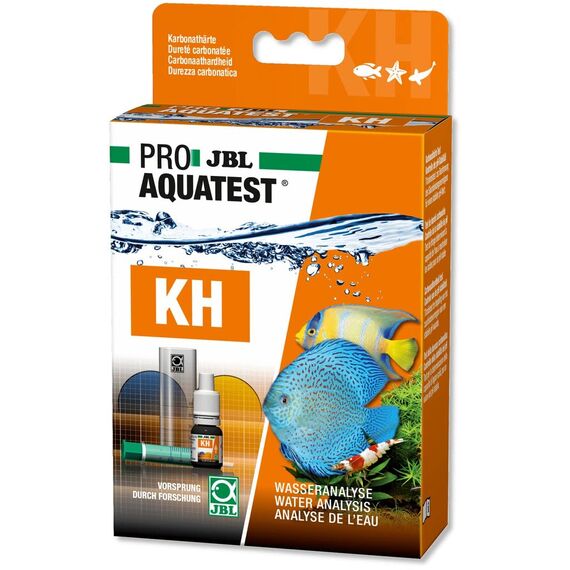 JBL Wassertest-Set, Für Süß-/Meerwasser-Aquarien und Teiche, ProAquaTest KH Karbonathärte
