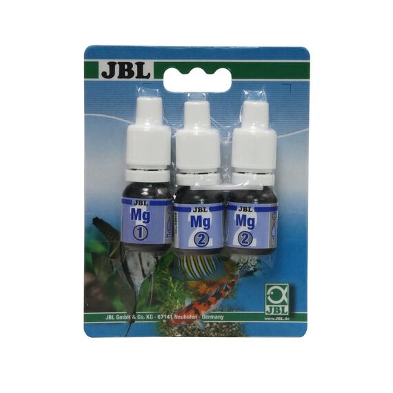 JBL Nachfüller für Mg/Ca Test zur Bestimmung des Magnesium/Kalziumgehalts in Meerwasser Aquarien, Magnesium/Kalzium Test 25403