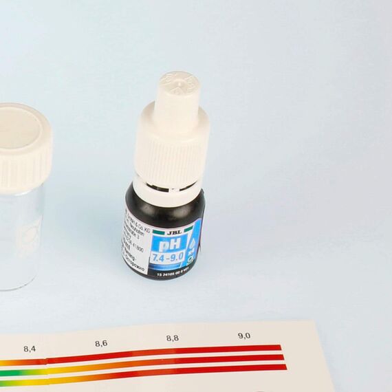 JBL Wassertest-Set, Für Teiche, Süß-/Meerwasser-Aquarien, ProAquaTest pH 7.4-9.0