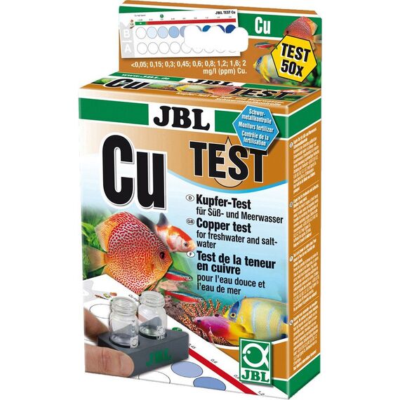 JBL Schnelltest zur Bestimmung des Kupfergehalts , Kupfer Test Cu, 25404