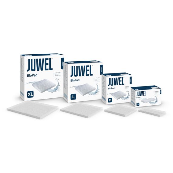 Juwel Aquarium 88099 BioPad Filterwatte, L (Standard), Weiß, 5 Stück (1er Pack)
