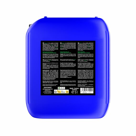 Algen Entferner Aquarium 5000 ml – gegen Faden-, Grün- & Punktalgen – kupferfrei & pflanzensicher – verhindert Neubildung – Vorratsgröße für klares Wasser – ARKA Algaway