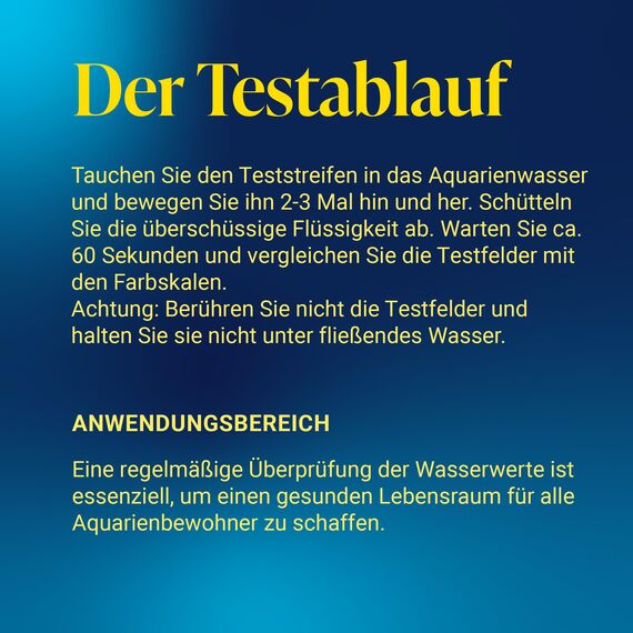 Tetra Test 7in1 - Wassertest für das Aquarium, schnelle und einfache Überprüfung der Wasserqualität, 1 Dose (50 Teststreifen)