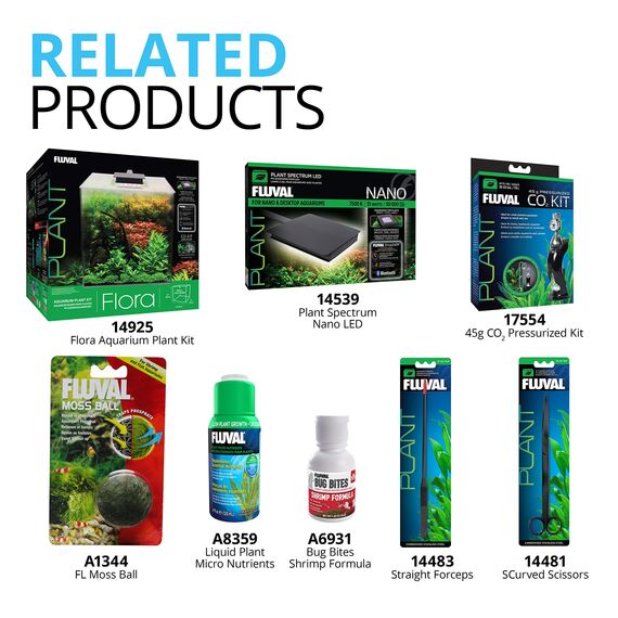 Fluval Stratum, Bodengrund fuer Aquarien, fuer Pflanzen und Garnelen, 8kg