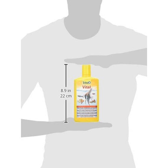Tetra Vital - fördert Vitalität, Wohlbefinden und Farbpracht bei Fischen, ergänzt lebenswichtige Vitamine und Mineralstoffe, 500 ml Flasche (Packung mit 2)