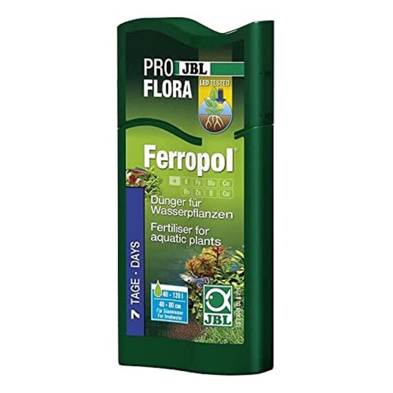 JBL Ferropol 23041 Pflanzendünger für Süßwasseraquarien, 100 ml