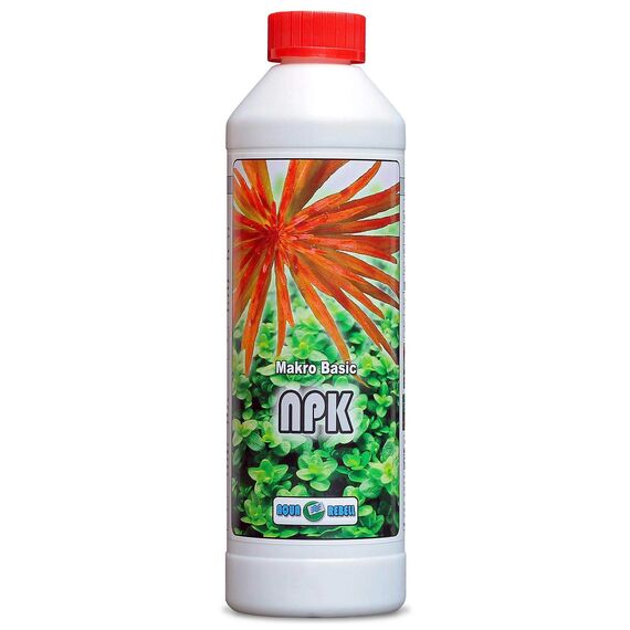 Aqua Rebell ® Makro Basic NPK Dünger - 0,5 Literflasche - optimale Versorgung für Ihre Aquarium Wasserpflanzen - Aquarium Dünger speziell für Wasserpflanzen entworfen