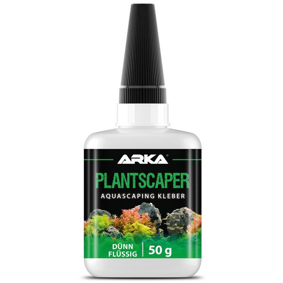 Ultra flüssiger Pflanzenkleber 50 g – für Mikrorisse, feinste Spalten, Moose & Wurzelnetze im Aquarium – extrem kapillaraktiv, schnell haftend und ideal für Aquascaping – ARKA Plantscaper