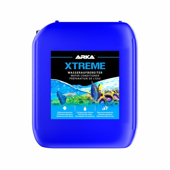Wasseraufbereiter Aquarium 5000 ml – Macht Leitungswasser sofort fischgerecht – entfernt Chlor, Ammoniak & Nitrit – bindet Schwermetalle – ideal für Wasserwechsel & Neueinrichtung – ARKA Xtreme