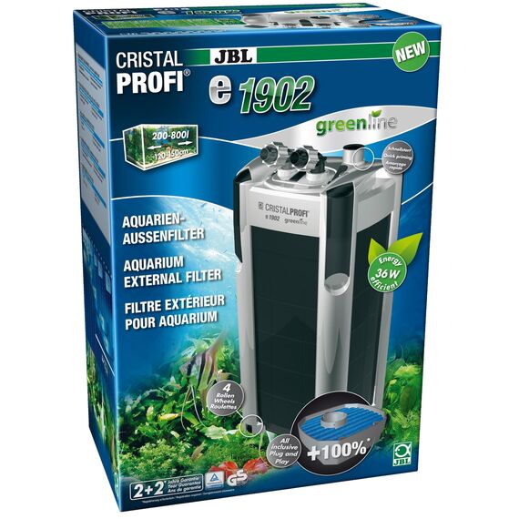 JBL CristalProfi e1902 greenline Außenfilter für Aquarien