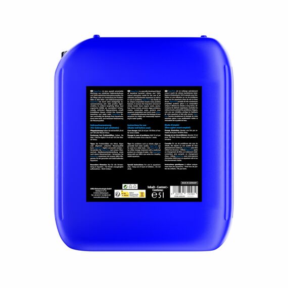 Aquarium Wasserklärer 5000 ml – biologisch gegen Trübungen & Schwebstoffe – für kristallklares Wasser in Süß- & Meerwasseraquarien – Vorratsgröße – ARKA Aqua-Pure