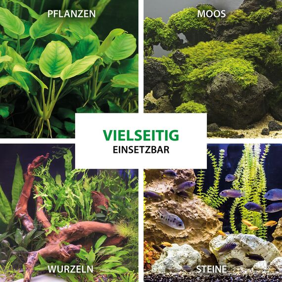 Ultra flüssiger Pflanzenkleber 50 g – für Mikrorisse, feinste Spalten, Moose & Wurzelnetze im Aquarium – extrem kapillaraktiv, schnell haftend und ideal für Aquascaping – ARKA Plantscaper