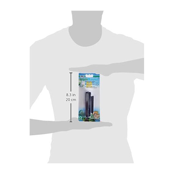 JBL Scheiben-Reinigungsmagnet 61292, Für Aquarienscheiben, JBL Algenmagnet, M