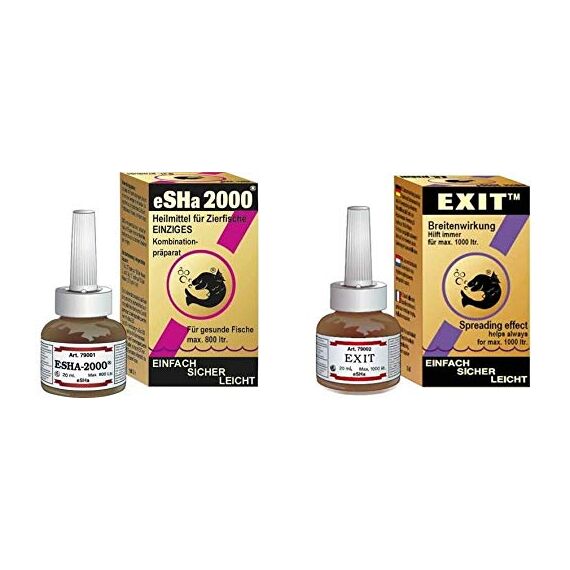 ESHA 2000 20 ml Exit 20 ml Sparpack. Zierfisch Medikament.