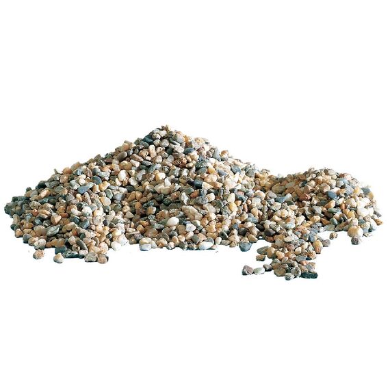 Amtra Polychrome - Naturkies für Aquarien, Dekoboden, Sand und Weißkies, Körnung 3-4 mm, 5 KG (Packung mit 2)