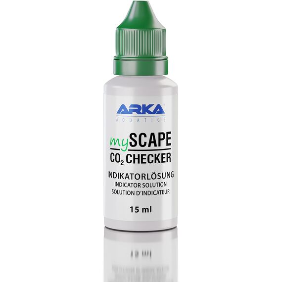 CO2 Indikatorlösung Aquarium 15 ml – Testflüssigkeit für CO2 Dauertest & Dropchecker – mit Farbumschlag für präzise CO2 Kontrolle im Pflanzenaquarium – ARKA mySCAPE