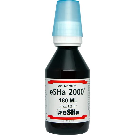 eSHa 2000 – Breitbandheilmittel gegen Verpilzungen, Flossenfäule und bakterielle Krankheiten - 180 ml