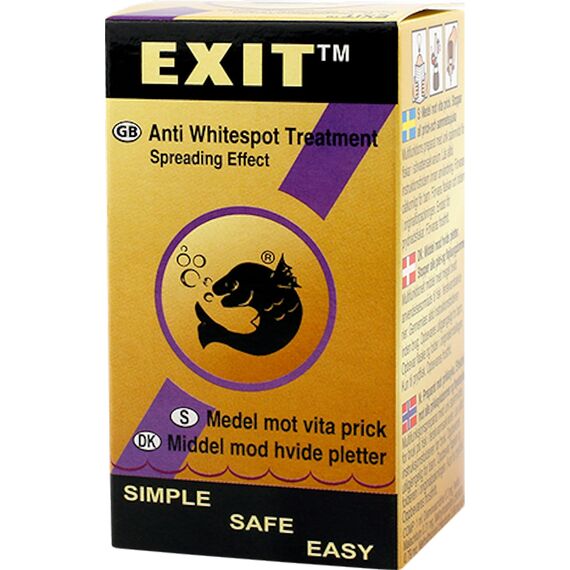ESHA EXIT gegen Ichthyo 20ml für 1000 Liter Heilmittel für max. 1000 Liter Pünktchenkrankheit Ichthyophthirius Oodinium