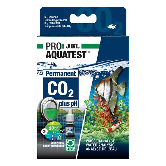 JBL Wassertest-Set, Für Süßwasser-Aquarien, ProAquaTest CO2-pH Permanent, 2 Stück (1er Pack)