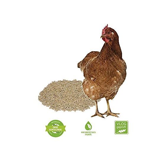 Hühnerfutter gegen Milben als Legehennenfutter RoVoMil, grob geschroten, 25 kg