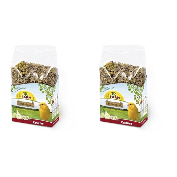 JR FARM Birds Individual Kanarien 1 kg (Packung mit 2)