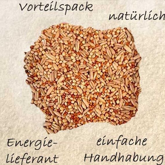 Samore 25 kg Wellensittichfutter - Kanarienfutter- Vogelfutter