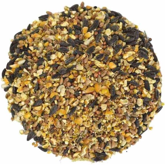 KLASEBO Wildvogelfutter Premium 4-Jahreszeiten-Mischung, 25 kg, Streufutter