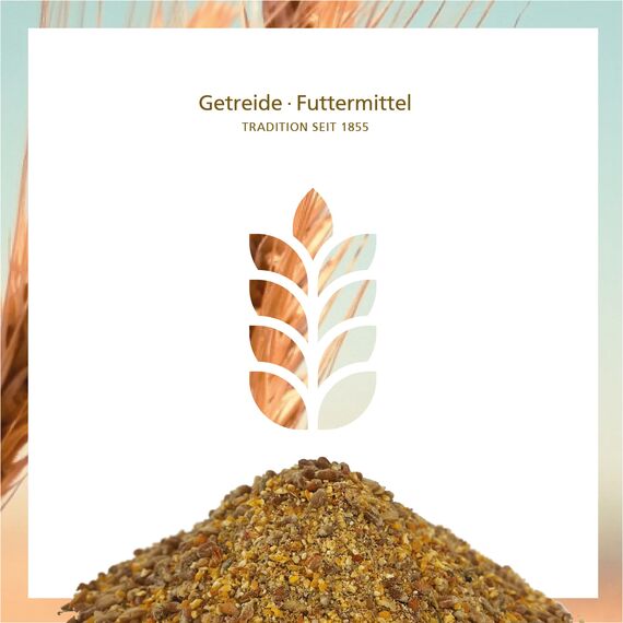 Carl Wolf Hühnerfutter 20 kg - Geflügel Alleinfutter, Regional Naturbelassen, Ohne Gentechnik