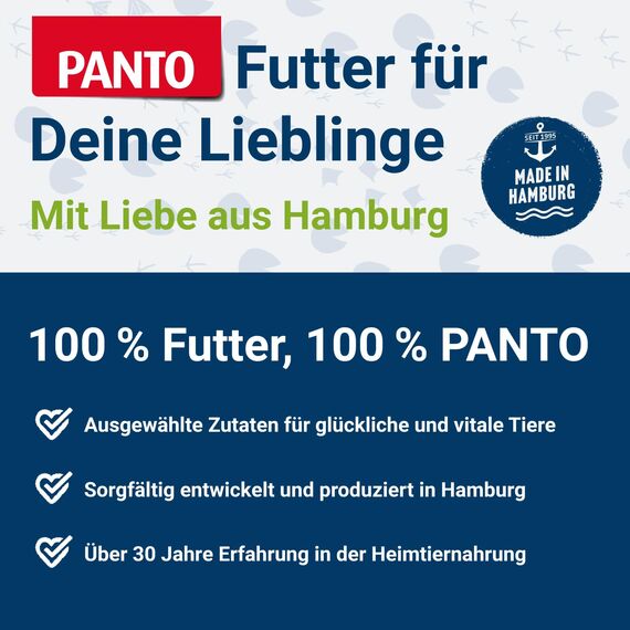 PANTO Wellensittichfutter mit Pluramin 12,5 kg - artgerechte Saatenmischung für Wellensittiche, Vogelfutter mit natürlichem Jod