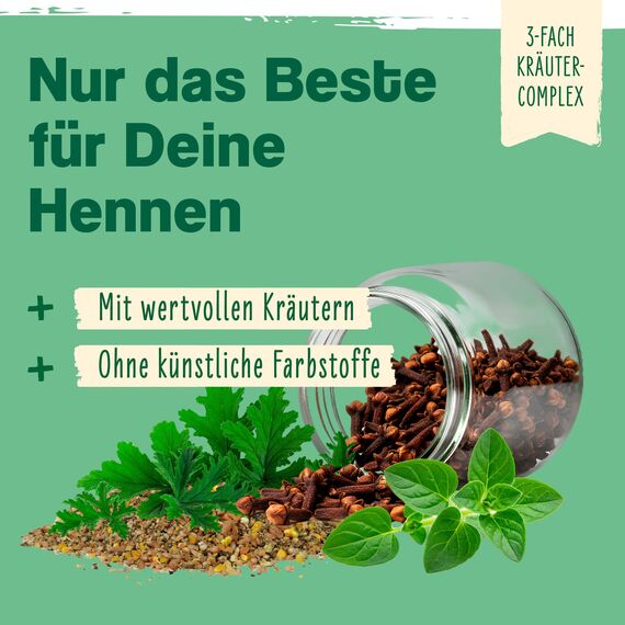 Ida Plus Power Legemehl für Hühner - Hühnerfutter für optimale Legeleistung & Eibildung - ohne Gentechnik - Legehennenfutter mit wertvollen Kräutern - Beste Akzeptanz & besonders nährstoffreich - 5kg