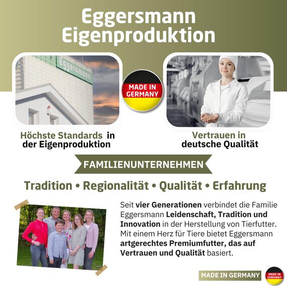 Eggersmann Körnerpick 25 kg Hühnerfutter - Struktur Körnermix Oregano - Hühner Körnerfutter Basic Geflügelfutter - Premium Körnermischung für Hühner Gänse und Enten