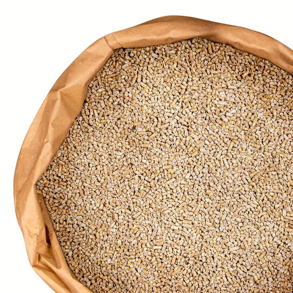 TOP Futtermittel VoMiGo Legekorn, Legehennenfutter 25 kg mit 3 mm Pellets, Hühnerfutter gegen die rote Vogelmilbe, Alleinfutter als Korn