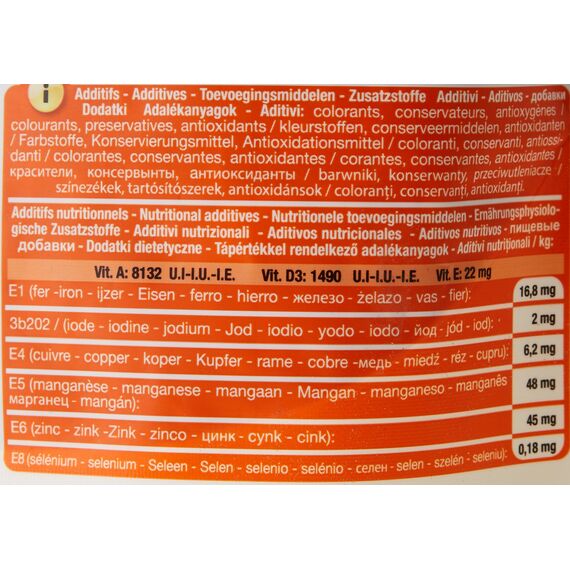 Riga - Menu Cocktail - Leckerbissen für Großsittiche & Papageien - Körnermischung, Reich an Früchten - Vitaminquelle - Energiereiches & Ausgewogenes Futter - Doypack 500g