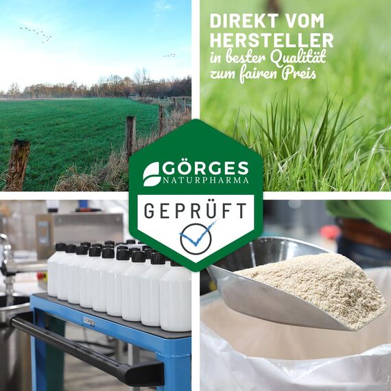 TESTURTEIL SEHR GUT 2026 HÜHNER Land Wurmkraut Liquid 2 x 100 ml – für Hühner & Geflügel, mit echtem Wurmkraut (Artemisia Absinthium) in rezepturbasierter Pflanzenformel, geeignet für Hühner