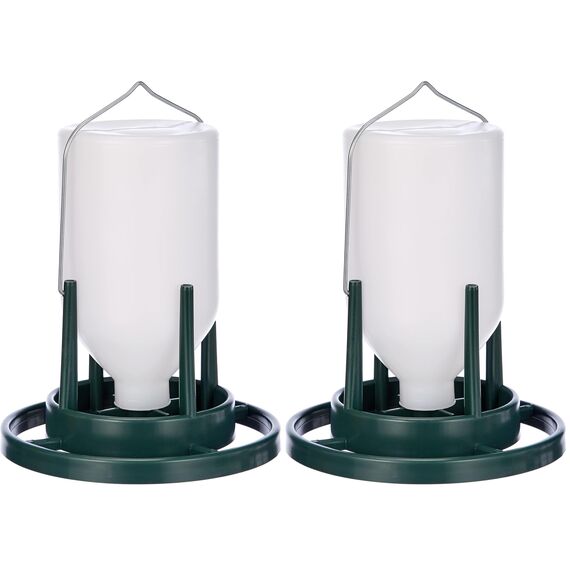 Trixie 5453 Volieren-Wasserspender, 1.000 ml/20 cm, Kaninchen, Natur (Packung mit 2)