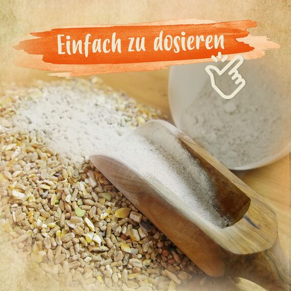 Ida Plus - MineralPlus - Futterkalk für Hühner - Premium MineralPlus - Mineralstoffe für Hühner & Vitaminmischung - Rundumversorgung - MineralPlus mit Kalzium - 1 kg