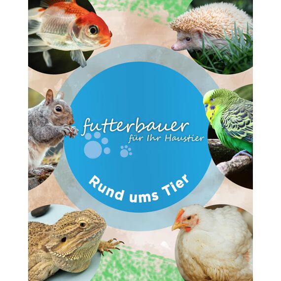 Futterbauer 25kg Winterstreufutter für Vögel, Premium Wildvogelfutter für den Winter, Energiereiches Streufutter für Wildvögel