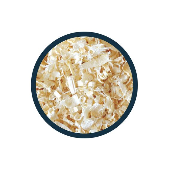 Anibest Kleintierstreu, 100% natürliche Einstreu für Kaninchen, Hamster, Meerschweinchen & Co, saugfähige Weichholzspäne, staubfrei & geruchsbindend, 3,2 kg/ 60 l