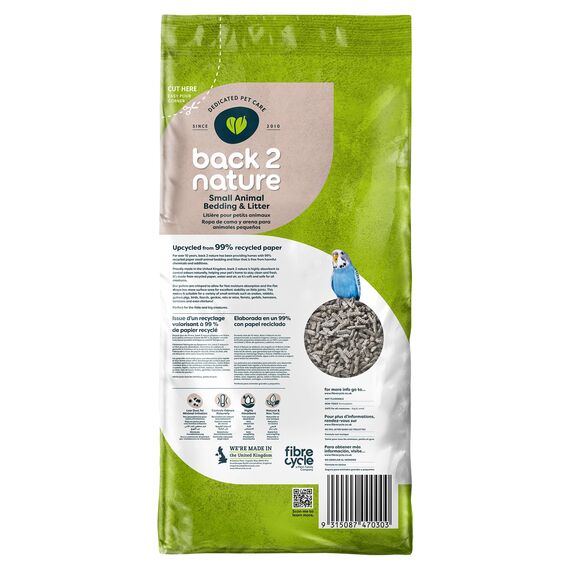 back-2-nature Kleintierstreu und Einstreu 30L