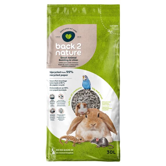 back-2-nature Kleintierstreu und Einstreu 30L