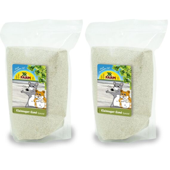 JR FARM Kleinnager-Sand Spezial 350g (Packung mit 2)