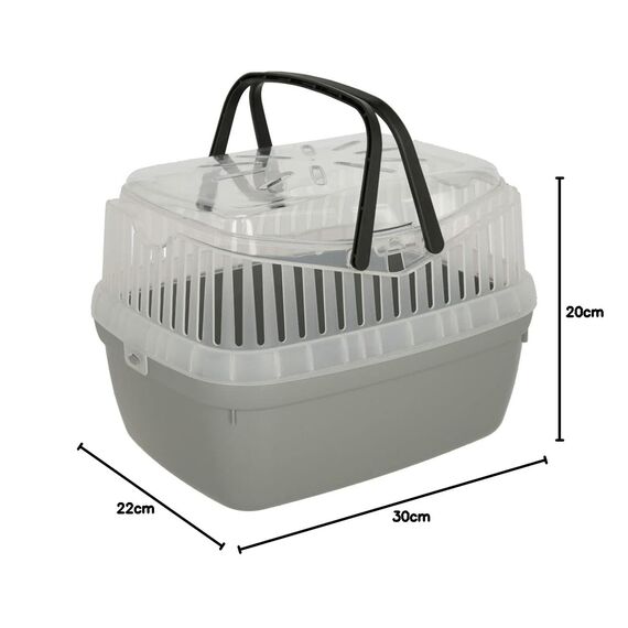 Kerbl 82735 Transportbox Portobello, Kleintiere Welpen Kitten, 30x23x23cm